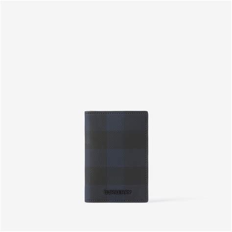 burberry card case navy|burberry checkbook cover.